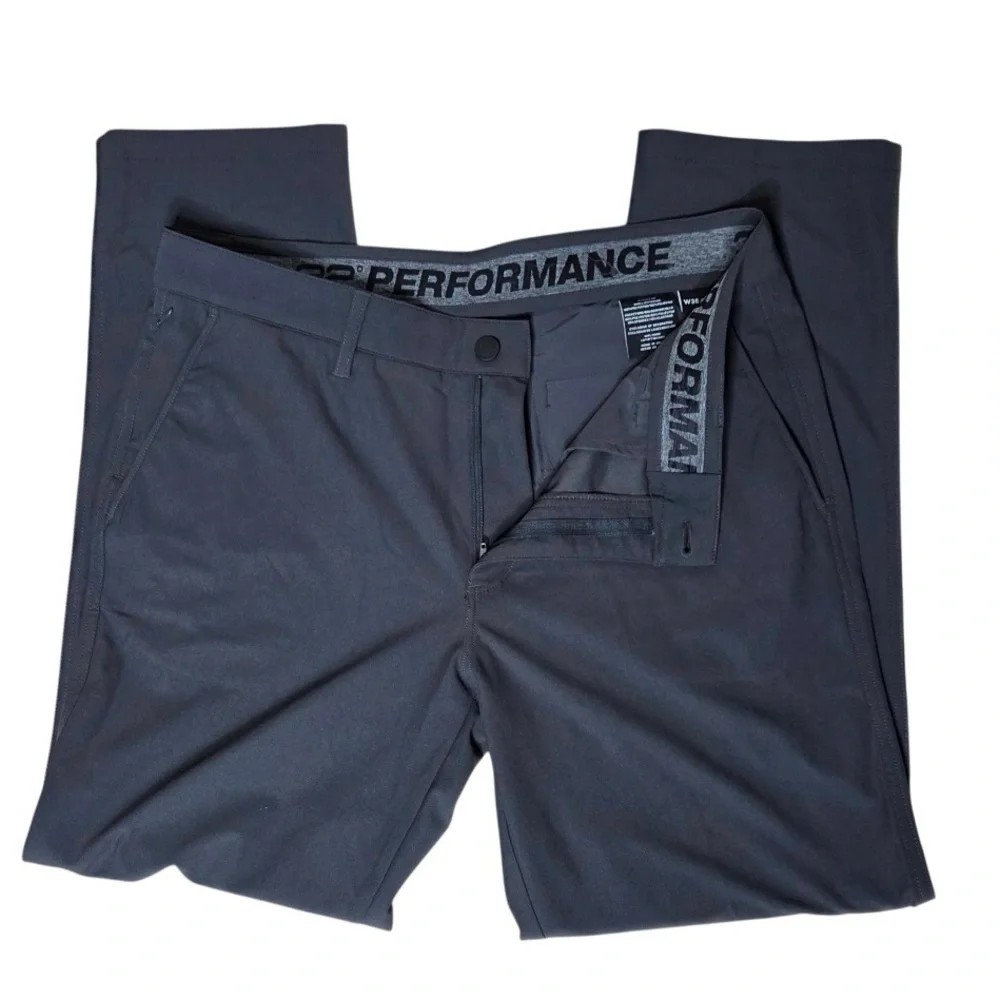 32‎ Degrees Performance Pants Men's W36 L32 Gray Stretch Lightweight NWOT